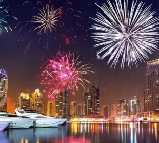 شیخ زاید فیسٹیول میں 6,500 ڈرونز کے ساتھ منفرد نیو ایئر شو