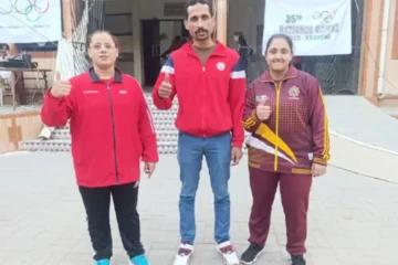 نیشنل گیمز کا انوکھا مقابلہ: ماں بیٹی کی آمنے سامنے ٹکر