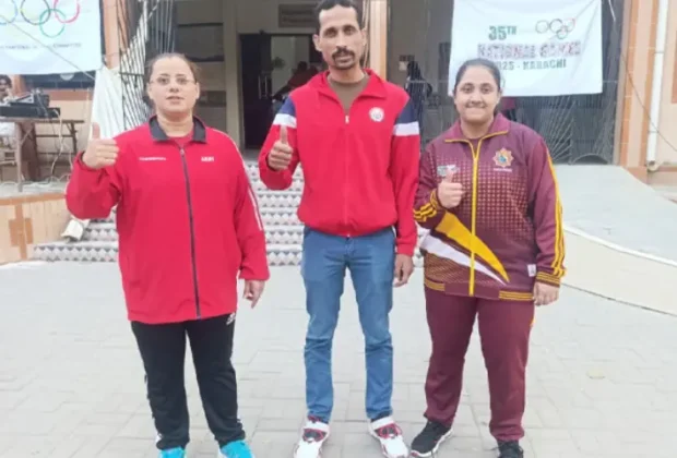 نیشنل گیمز کا انوکھا مقابلہ: ماں بیٹی کی آمنے سامنے ٹکر 6 نیشنل گیمز کا انوکھا مقابلہ: ماں بیٹی کی آمنے سامنے ٹکر