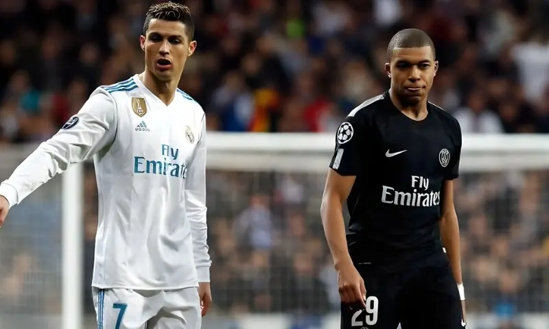 ایمباپے نے رونالڈو کا تاریخی ریکارڈ برابر کر دیا