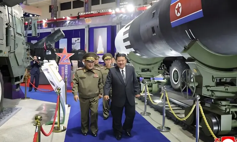 شمالی کوریا کا میزائل پروگرام مزید پانچ سال جاری رکھنے کا فیصلہ