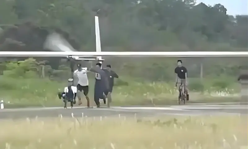 پیڈل چلائیں اور اُڑان بھریں: جاپانی طلبہ کی منفرد ایجاد