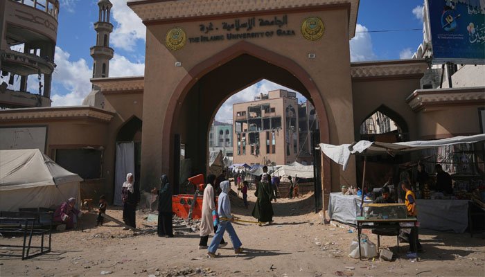 غزہ اسلامک یونیورسٹی میں دو سال بعد تدریسی سرگرمیوں کی بحالی