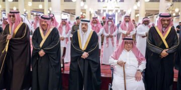 شہزادہ عبداللہ بن فہد کی نمازِ جنازہ ریاض میں ادا