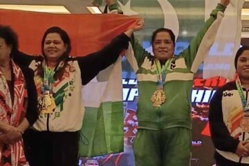 راولپنڈی کی انسپکٹر ارم خانم نے عالمی پاور لفٹنگ چیمپئن شپ میں گولڈ میڈل جیت لیا