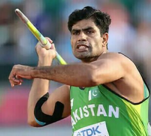 نیشنل گیمز: ارشدندیم نےجیولن تھرومیں سونےکاتمغہ جیت لیا