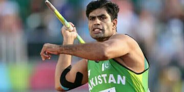 نیشنل گیمز: ارشدندیم نےجیولن تھرومیں سونےکاتمغہ جیت لیا