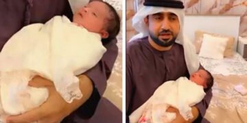 پیدائش کے صرف چھ دن بعد نومولود بچی کے دانت نمودار