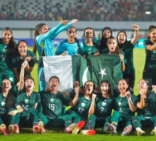 پاکستان ویمنز فٹبال ٹیم پہلی بار فیفا سیریز میں شامل