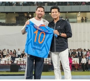 “آج 10/10 دن تھا” – سچن ٹنڈولکر کی میسی کے ساتھ تصویر وائرل