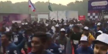 سکھر میں عالمی میراتھون، غیر ملکی رنرز سمیت ہزاروں ایتھلیٹس کی شرکت 35 سکھر میں عالمی میراتھون، غیر ملکی رنرز سمیت ہزاروں ایتھلیٹس کی شرکت