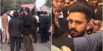 یوٹیوبر رجب بٹ کیس: وکلا کا بدھ کو سٹی کورٹ میں احتجاج کا اعلان 35 یوٹیوبر رجب بٹ کیس: وکلا کا بدھ کو سٹی کورٹ میں احتجاج کا اعلان