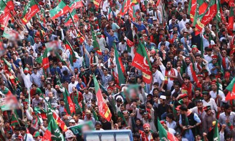 ڈی چوک کی امید زندہ ہے: اسد قیصر کا جلسے میں کارکنوں کو حوصلہ