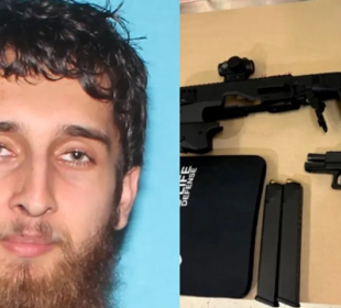 پولیس اسٹیشن کے نقشے اور اسلحہ کے ساتھ پاکستانی نژاد امریکی طالب علم گرفتار