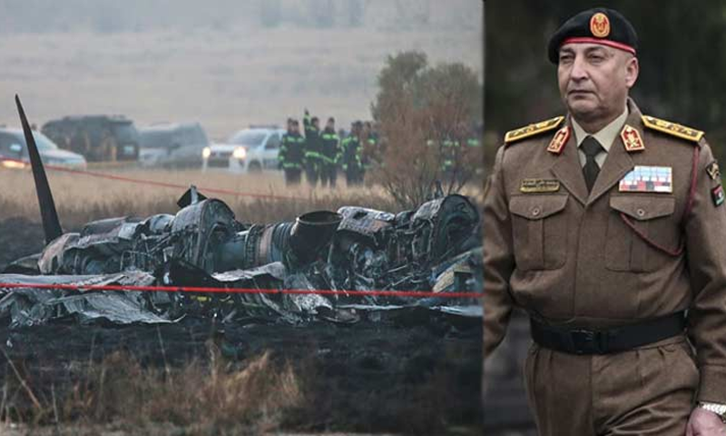 ترکیہ میں طیارہ حادثے کے نتیجے میں لیبیا کے فوجی سربراہ سمیت 5 افراد ہلاک