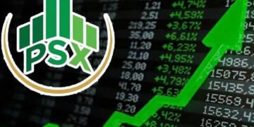 پاکستان اسٹاک ایکسچینج میں ہنڈرڈ انڈیکس کی نئی بلند ترین سطح، ڈالر کی قدر میں کمی