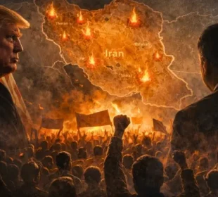 ایران میں حکومت کا مستقبل خطرے میں؟ امریکہ اور اسرائیل کی خفیہ غور و فکر