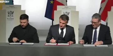 یوکرین میں سیکیورٹی کے لیے برطانیہ اور فرانس کی جانب سے کثیر القومی فورس تعینات کرنے کا اعلان