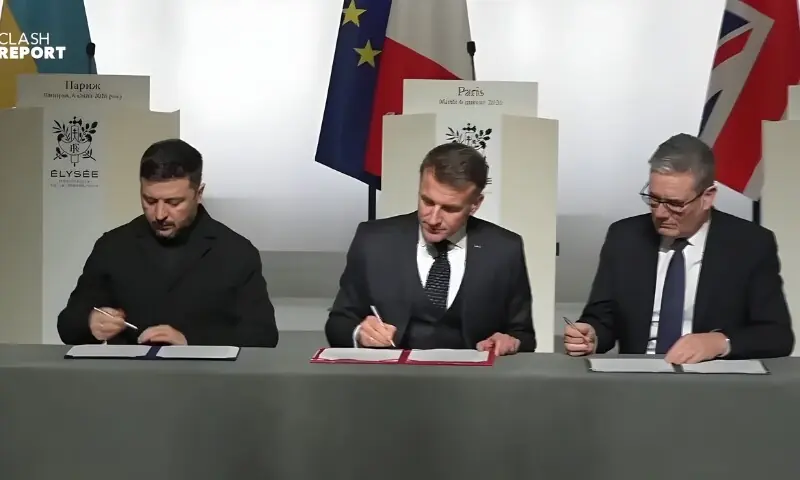 یوکرین میں سیکیورٹی کے لیے برطانیہ اور فرانس کی جانب سے کثیر القومی فورس تعینات کرنے کا اعلان