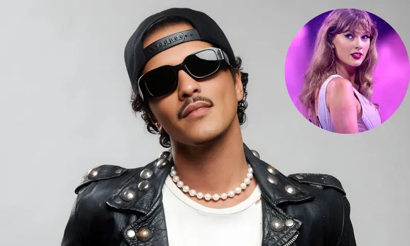 ٹیلر سوئفٹ کو پیچھے چھوڑتے ہوئے برونو مارس نے ریکارڈ توڑدیا