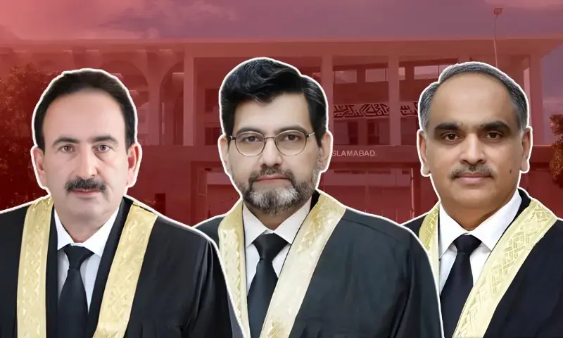 اسلام آباد ہائیکورٹ کے تین ججز نے مستقل تعیناتی کے بعد حلف اٹھا لیا
