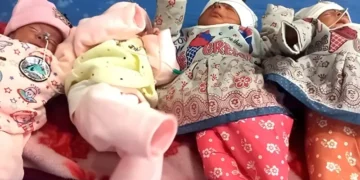 صوابی میں بیک وقت پانچ بچوں کی پیدائش، خاندان میں خوشیوں کا سماں