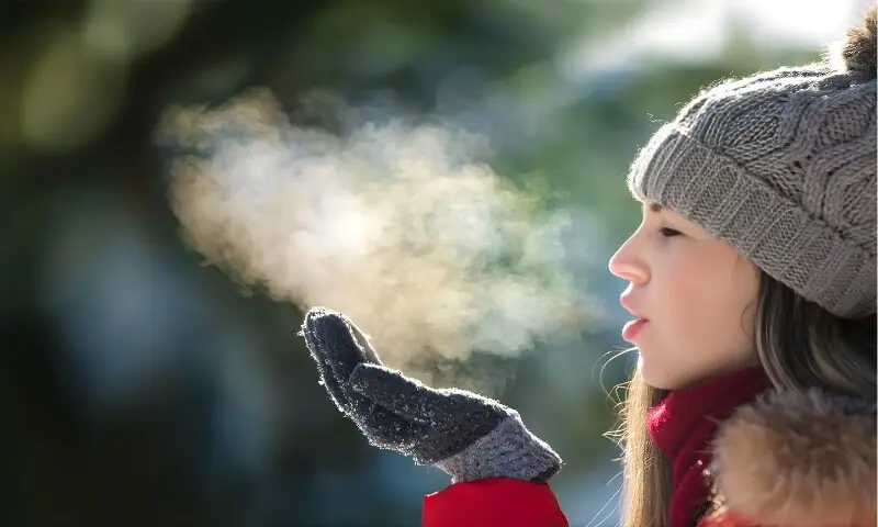 سردیوں میں سانس کے ساتھ دکھائی دینے والی بھاپ کی سائنسی وجہ کیا ہے؟