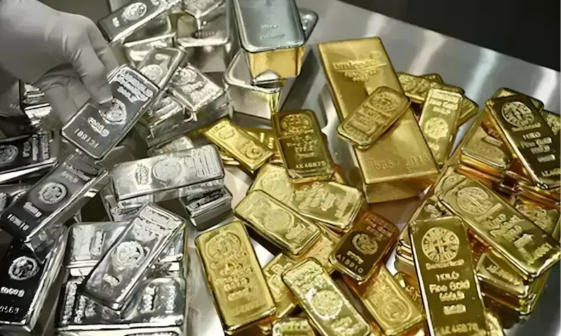 عالمی بے یقینی کے باعث سونا ریکارڈ سطح پر، چاندی اور پلاٹینم میں بھی تیزی