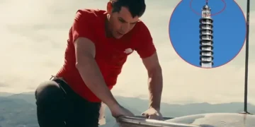 امریکی کوہ پیما کا تائیوان کی بلند ترین عمارت پر حیران کن کارنامہ