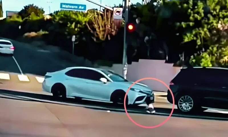 فلرٹن میں خوفناک حادثہ: 19 ماہ کا بچہ چلتی گاڑی سے گر گیا