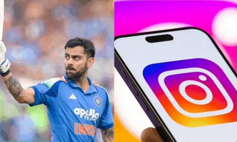 انسٹاگرام سے ویرات کوہلی کی پراسرار گمشدگی، مداح حیران 1 انسٹاگرام سے ویرات کوہلی کی پراسرار گمشدگی، مداح حیران