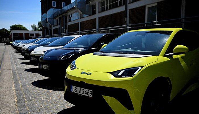 الیکٹرک گاڑیوں کی فروخت میں بی وائے ڈی کا تاریخی ریکارڈ