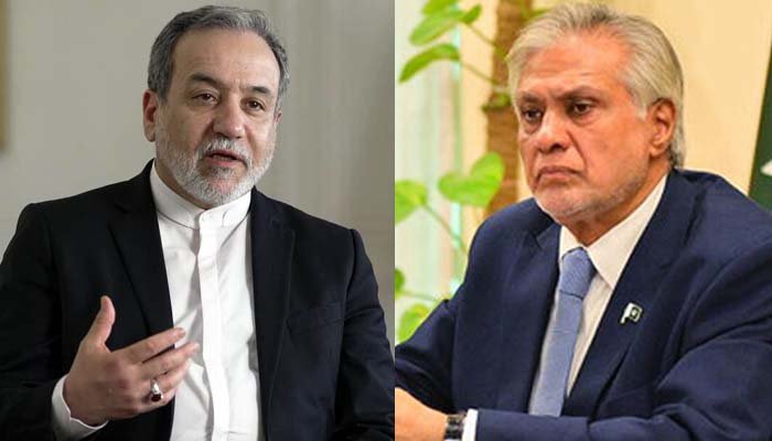 اسحاق ڈار اور ایرانی وزیر خارجہ کے درمیان رابطہ، خطے کی صورتحال پر تبادلہ خیال