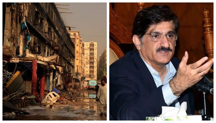 وزیر اعلیٰ سندھ کابڑااعلان: گل پلازہ متاثرین کے لیے امدادی کمیٹی قائم