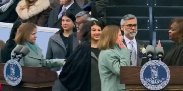 امریکا میں نئی سیاسی پیش رفت، غزالہ ہاشمی نے مسلم خاتون نائب گورنر کے طور پر حلف اٹھا لیا