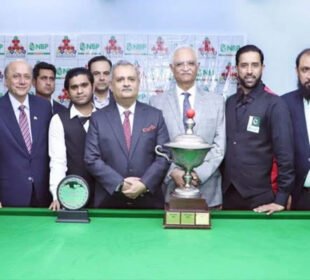 محمد آصف نے 50ویں قومی اسنوکر چیمپئن شپ اپنے نام کرلی