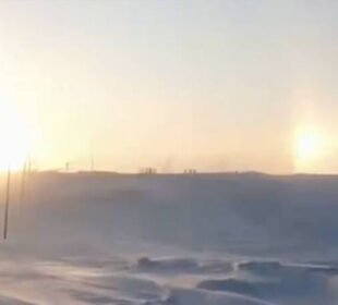 روس میں آسمان پر دو سورج دکھائی دینے کا نایاب منظر