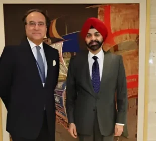 ورلڈ بینک کے صدر اجے بنگا پاکستان کے دورے پر پہنچ گئے