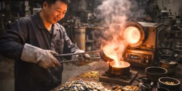 چین میں پرانے سم کارڈز سے سونا نکالنے والا شخص وائرل، آن لائن مارکیٹ میں خریداری کی لہر