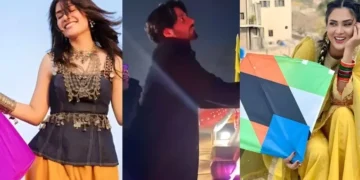 بسنت کی رونقیں بحال، شوبز ستارے بھی جشن میں شریک