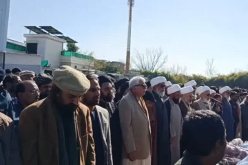 اسلام آباد میں خودکش دھماکے کے شہداء کی نمازِ جنازہ ادا
