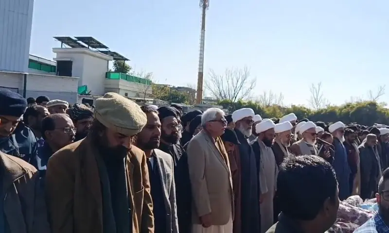 اسلام آباد میں خودکش دھماکے کے شہداء کی نمازِ جنازہ ادا