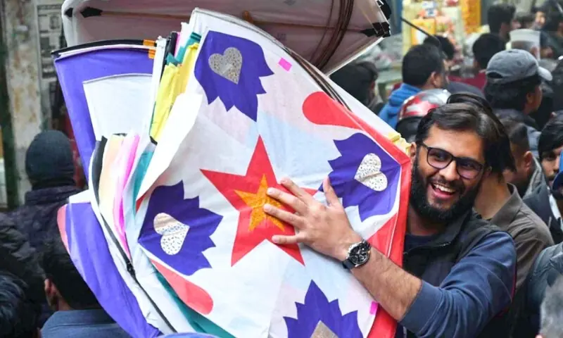 پتنگ بازی پر دوبارہ پابندی عائد