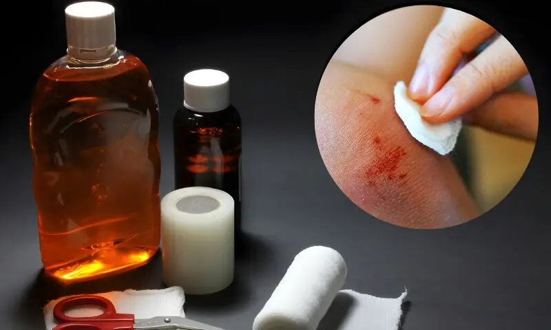 میعاد ختم شدہ اینٹی سیپٹک زخم کے لیے خطرناک!