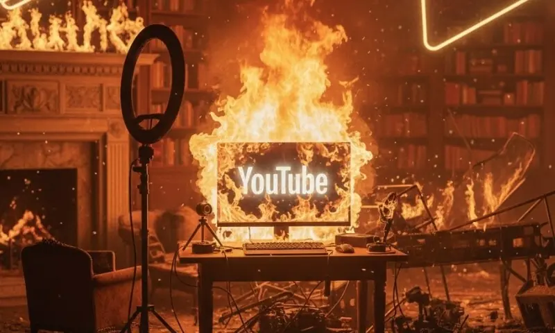 ذہنی دباؤ کی خوفناک کہانی: نوجوان یوٹیوبر کا اسٹوڈیو تباہ 1 ذہنی دباؤ کی خوفناک کہانی: نوجوان یوٹیوبر کا اسٹوڈیو تباہ