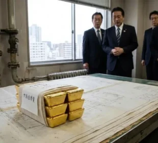 نامعلوم محسن کا سنہری وار: پانی کی پائپ لائنوں کے لیےسوناعطیہ