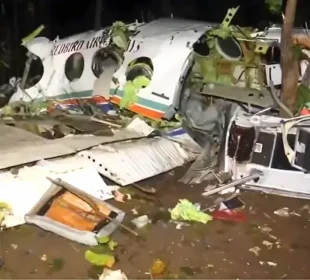 رانچی سے دہلی جانے والی ایئر ایمبولینس جنگلاتی علاقے میں تباہ