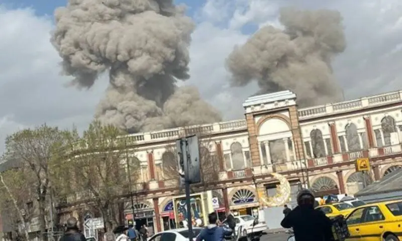 تہران میں دھماکے: اسرائیل نے ایران پر حملے کی تصدیق کر دی