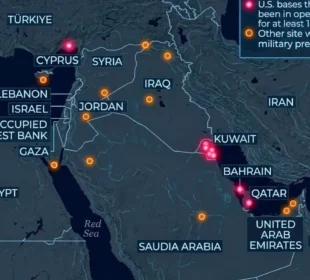 خلیج میں خطرے کی گھنٹیاں، امریکی فوجی تنصیبات نشانے پر