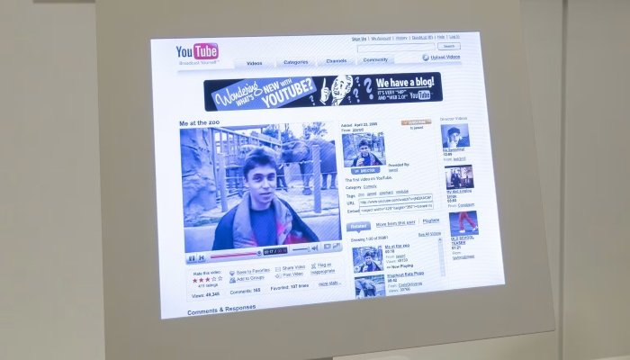 تاریخی اعزاز: یوٹیوب کی پہلی ویڈیو اب لندن کے میوزیم کی زینت بن گئی